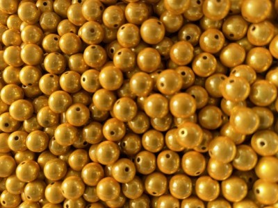 Miracle Beads yellow – Beads 10 mm – 50 grams approx.