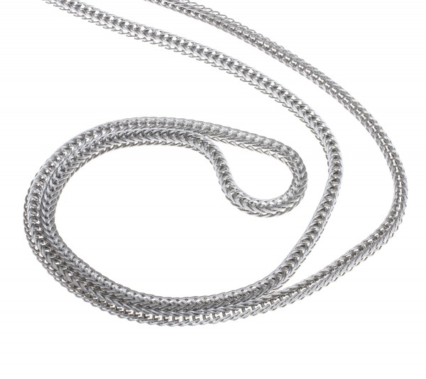 Wheat chain – stainless steel – 3x3 mm – 1 meter
