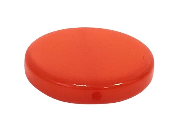 Polaris Coin 20mm orange glänzend