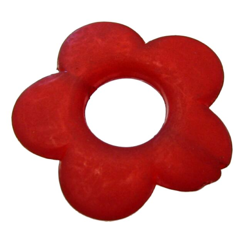 Flower – pendant red – 33 mm