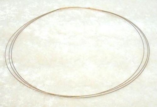 Collier 3-reihig , 38cm in goldf.