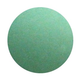 Polarisperle 6mm patina grün - Kleinloch
