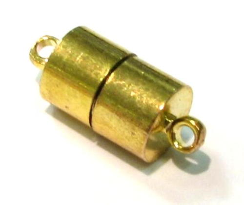Magnetverschluss 19x6mm, Farbe: gold