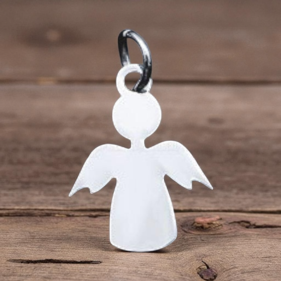 Angel - Pendant made of stainless steel - 1,5cm - 1 piece