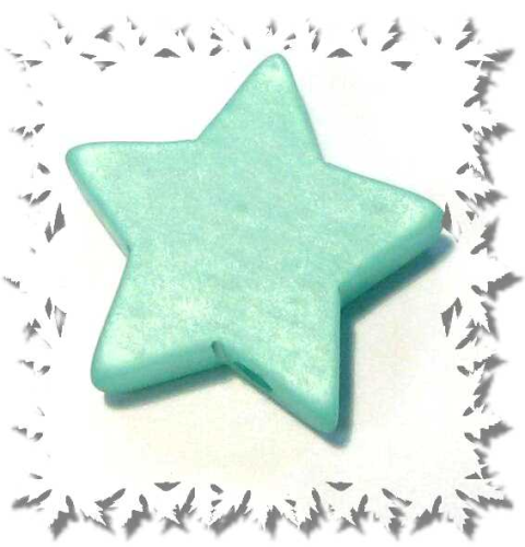 Polaris -Combined star mint, 17 mm, matte