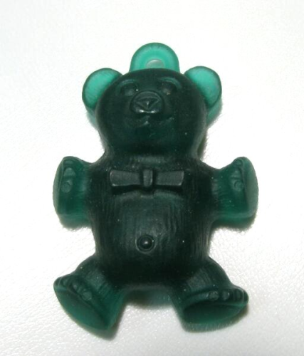 Bear big pendant – dark green