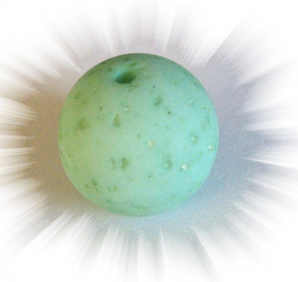 Polaris Gala sweet bead 18 mm mint – small hole