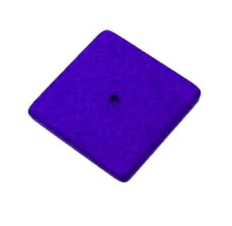 Polaris Scheibe 16mm - eckig - purple