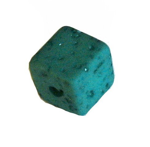Polaris Gala sweet cube 8 mm emerald – small hole