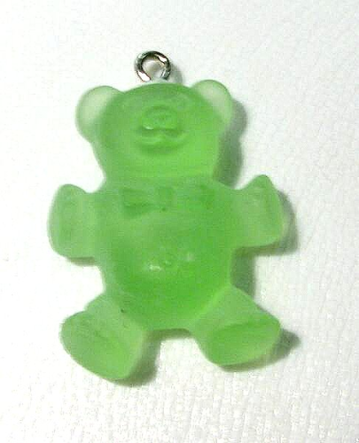 Bear – pendant – green