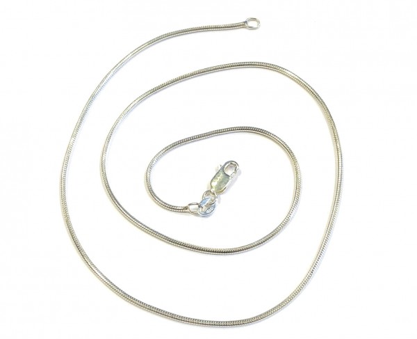 Snake Necklace 42 cm – 1.3 mm – 925 silver