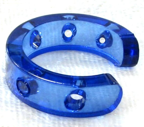 Combi element made of plastic blue