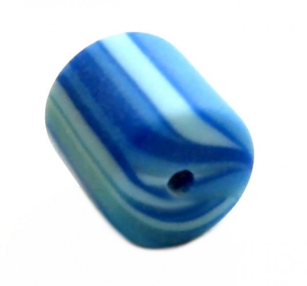 Polaris tube Zebra 10x10 mm – color: Aqua mix