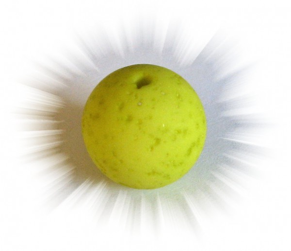 Polaris Gala sweet Perle 8mm apfelgrün - Kleinloch