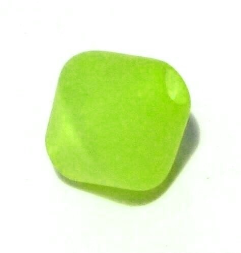 Polaris double cone apple green 10 mm