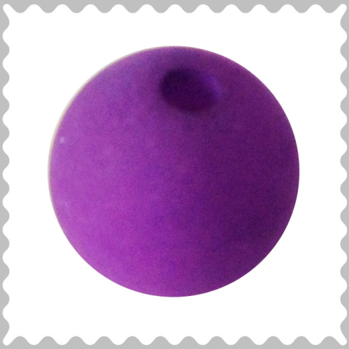 Polarisbead purple 16 mm – Large hole