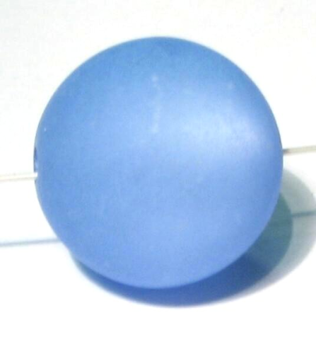 Polarisperle 10mm himmelblau - Kleinloch