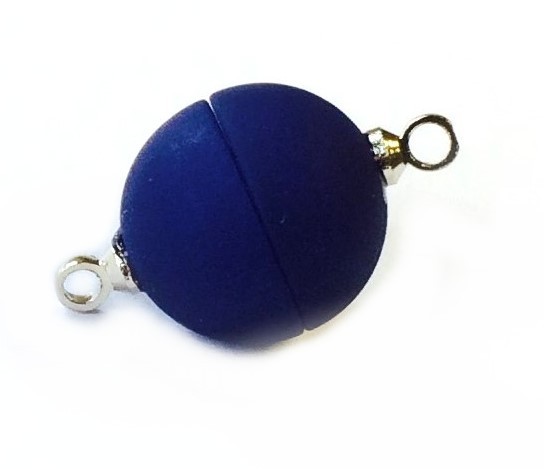 Mina Magnetic clasp – 12 mm – extra strong – color: Navy matt
