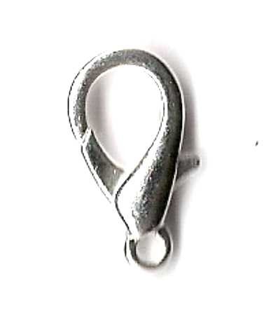 lobster claw clasp 10 mm – color: Silver