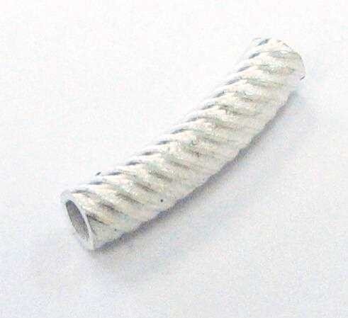 Röhre gebogen mit Schliff 15x3mm Premium Qualtität