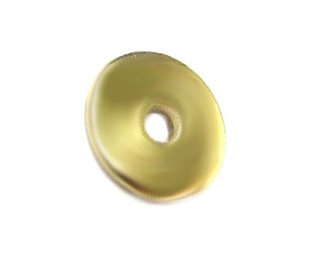 Scheibe Spacer 8x0,8mm - Edelstahl - gold farbig