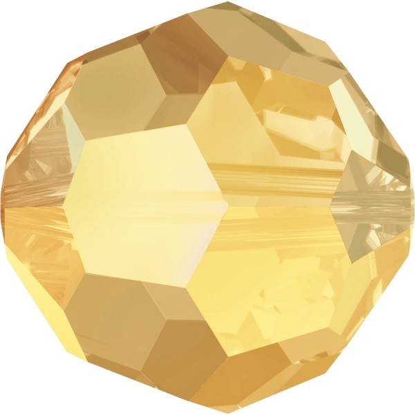 Swarovski Crystal 5000 Perle 10mm - Crystal Metallic Sunshine