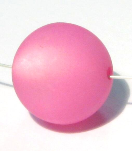 Polaris bead 10 mm pink – small hole