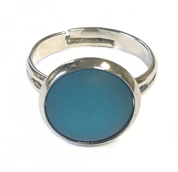 Polaris Cabochon ring adjustable – color selectable
