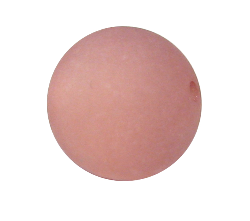 Polarisperle 10mm rosybrown - Kleinloch