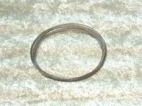 Steel rope Premium 0,5 mm – 2 meters – Jewelry wire – Color: Natural steel (silver grey)
