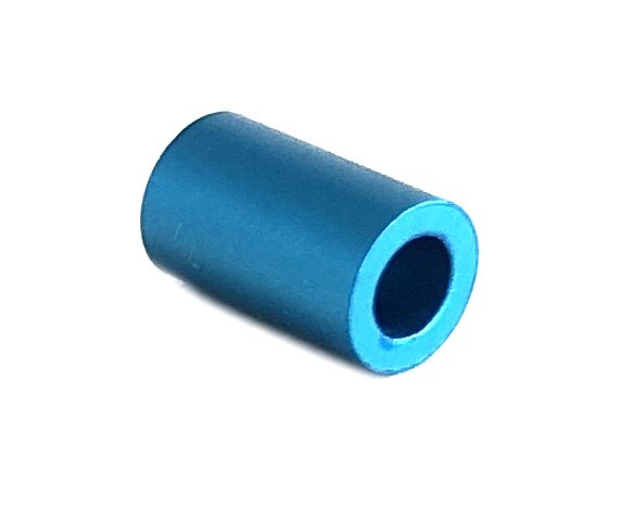 Aluminium tube anodised 10x6 mm – anodised aqua