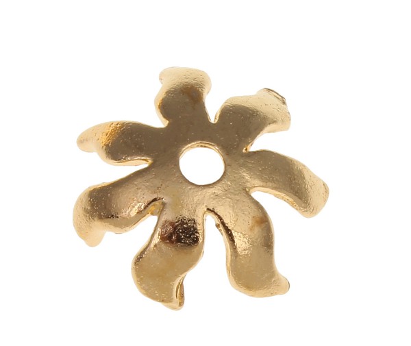 Perlkappe 15 mm – gold colored- 1 pcs