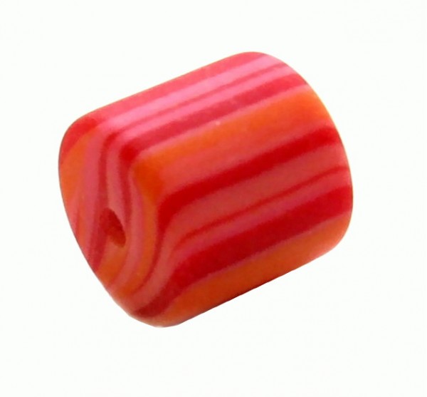 Polaris tube Zebra 10x10 mm – color: Red mix