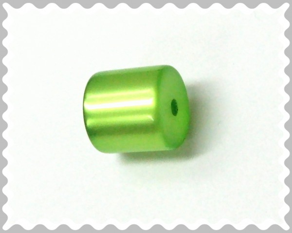 Polaris Röhre 10x10mm - grün glänzend