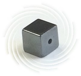 Hematite cube 8x8 mm – hematite glossy – 1 pcs.