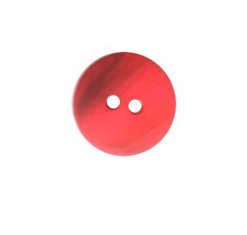 Button 12 mm – mottled – red