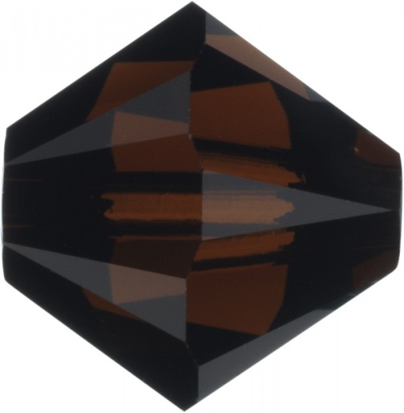 Swarovski Crystal 5328 Xilion Bicone Bead 4mm --- 10 Stück - Mocca