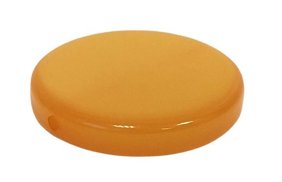 Polaris Coin 20 mm saffron glossy