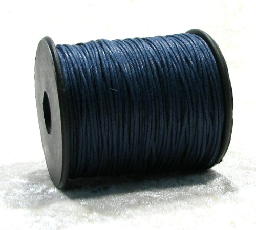 Waxed Cotton 1 mm – 73 meters – navy