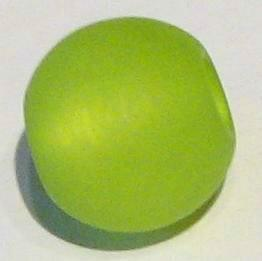 Polarisbead apple green 10 mm – large hole