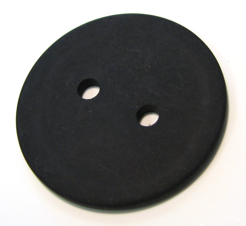 Polaris button 34 mm – black
