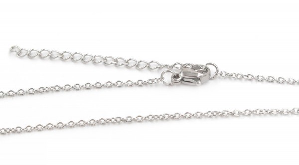 Stainless steel chain – Anchor chain 2 mm – 50 cm – adjustable